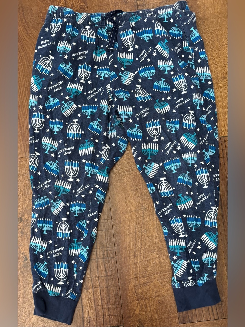 Old navy Hanukkah pajamas set woman NWT & GUC Sz large - Picture 8 of 12
